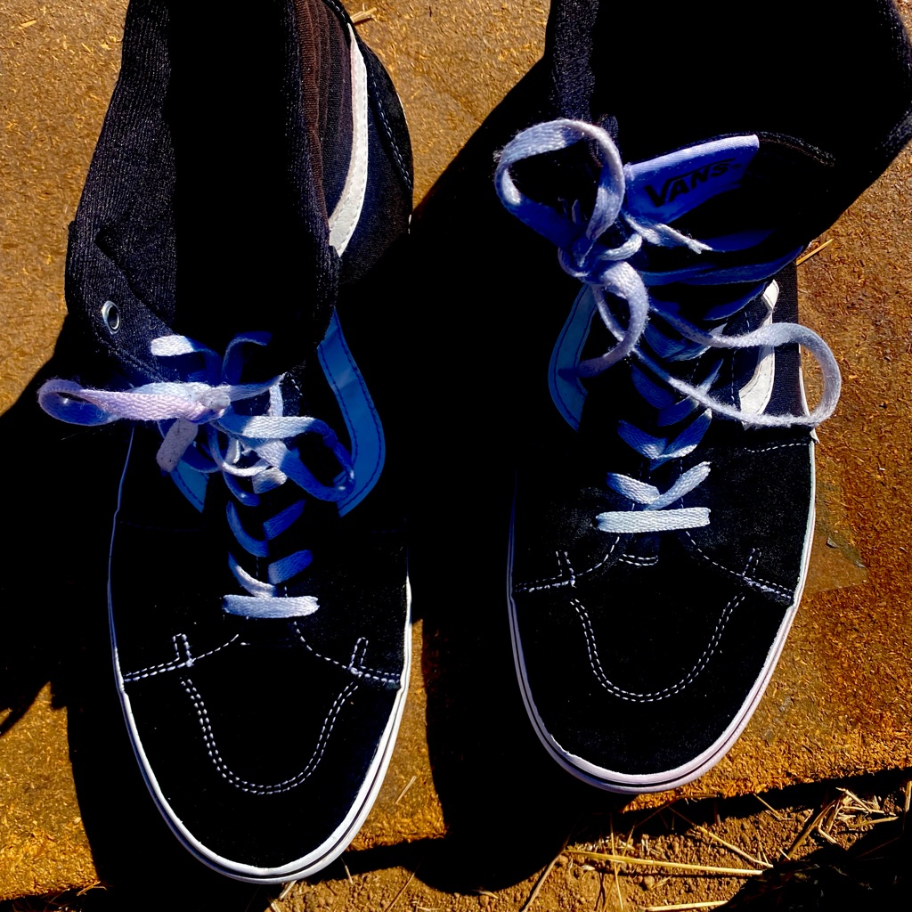 Black Vans Skateboarding Trainers Skateboarding Size 13